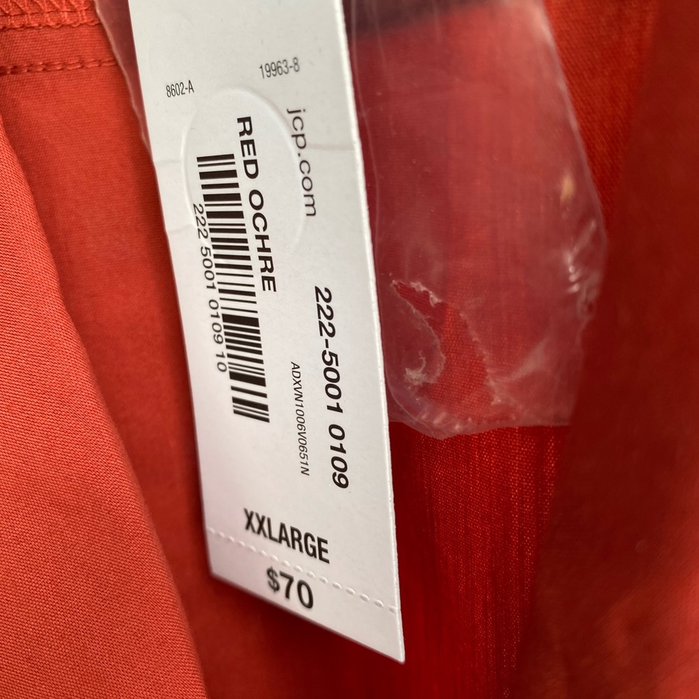 JCP shirt dress size XXL